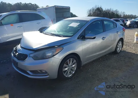2015 Kia Forte Ex из США, поврежденный, VIN KNAFX4A88F5274525